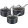 Tower TruStone Set di pentole con coperchio 3 Parti
