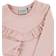 Wheat Body Rib Ruffle LS - Misty Rose