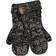 Lindberg Handlight Reflective Mitten Black/Grey Unisex