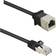 Renkforce RJ45-RJ45 F/UTP Cat5e M-F 1m