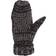 Lindberg Handlight Mittens - Black/Grey