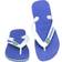 Havaianas Kid's Brasil Logo - Marine Blue