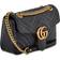 Gucci Small GG Marmont Shoulder Bag - Black Leather