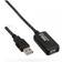 MicroConnect Active USB A - USB A M-F 2.0 10m