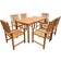 vidaXL 42623 Ensemble repas de patio, 1 Table incluse 6 Chaises