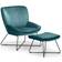 Julian Bowen Mila with Footstool Armchair 90cm