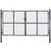 vidaXL Garden Gate 289x175cm