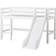 HoppeKids Basic Halfhigh Bed with Ladder & Slide 175x168cm