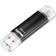 Hama Laeta Twin, 16GB 16GB USB 3.0 (3.1 Gen 1) Tipo-A Nero unità flash USB