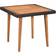 vidaXL 44074 Matgrupp, 1 Bord inkl. 4 Stolar