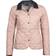 Barbour Deveron Quilted Jacket - Pale Pink/White