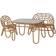 OYOY Table Enfant Arc-en-Ciel Bambou Marron