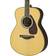 Yamaha LS6 ARE Brown Sunburst guitare acoustique folk