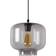 Lucide Medine Smoked/Matte Black Pendant Lamp 25cm