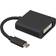 Lanberg USB C-DVI M-F Adapter