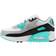 NIKE Air Max 90 LTR PS - White/Light Smoke Grey/Hyper Turquoise/Particle Grey