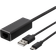 Deltaco ChromeCast RJ45 - USB A/USB Micro B F-M