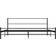 vidaXL Metal 84cm Bettrahmen