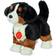 Hermann Teddy Bernese Mountain Dog Puppy Standing 23cm