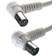 Vivanco Angled Antenna Coaxial M-F 90dB 5m