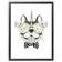 XO Posters Unicorn Dog Poster