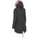 Trespass Celebrity Fleece Lined Parka Jacket - Black