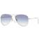 Ray-Ban Aviator Kids Plateado Montura Azul Lentes RJ9506S