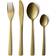 Marie Sohl Matte Gold Bestiksæt 16stk