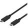 Deltaco 5A USB C - USB C 3.1 (Gen.2) M-M 1m