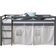 Homestyle4u Childrenbed Curtain Grey Stars