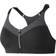 Casall Front Zip Sports Bra - DK Gray Melange