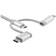 StarTech USB A-Lightning/USB C/USB B Micro 2.0 2m