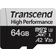 Transcend 64 GB MicroSDXC Micro SD Card, A2, UHS-I U3, V30
