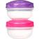 Sistema To Go PortionPod Food Container 2pcs 0.21L