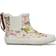 bisgaard Baby Rubber Boot - Creme Flowers