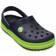 Crocs Kid's Crocband II Clog - Navy/Volt Green