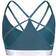 Nike Pro AeroAdapt Light-Support Sports Bra - Midnight Turquoise/Metallic Silver