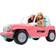 Barbie Car Jeep & 2 Dolls