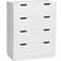 Mavis Aoko White Chest of Drawer 80x100cm