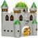 JAKKS Pacific Nintendo Deluxe Bowser's Castle Playset