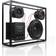 Transparent Sound Speaker Black