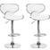 Beliani Conway Leatherette Bar Stool 110cm 2pcs