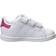 Adidas Infant Stan Smith 3 Straps - Footwear White/Footwear White/Bold Pink