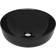 vidaXL Lavabo Rond Céramique Noir 41.5 x 13.5 cm