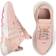 adidas Junior Nite Jogger - Vapour Pink/Silver Metallic/Real Pink