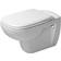 Duravit Set vaso sospeso d-code rimless ti 355x540mm bianco