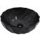 vidaXL Lavabo 46x17 cm Cerámica Negro