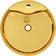 vidaXL Lavabo Con Rebosadero 46.5x15.5 cm Cerámica Dorado