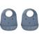 Liewood Tilda Silicon Bib 2-pack Rabbit