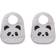 Liewood Tilda Silicone Bib 2-pack Panda Dumbo Grey